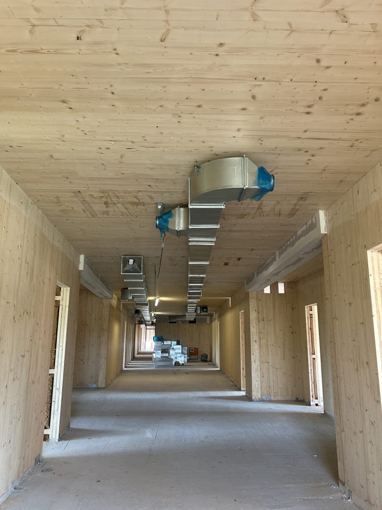 Start Ausbau TGA im Schulzentrum Wittenburg 